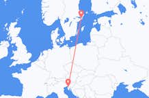 Flights from Trieste to Stockholm