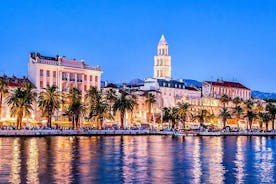 Split e Trogir de Sibenik, visita guiada privada Dia inteiro