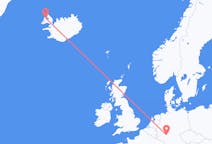 Flights from Frankfurt, Germany to Ísafjörður, Iceland