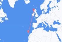 Flights from Tiree, the United Kingdom to Tenerife, Spain