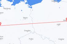 Flights from Paderborn to Warsaw