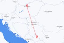 Flyg från Pristina, Kosovo till Budapest, Ungern