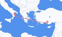 Fly fra Crotone til Gazipaşa