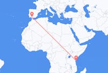 出发地 坦桑尼亚出发地 奔巴岛目的地 西班牙塞维利亚的航班
