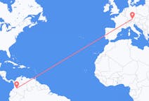 Flyreiser fra Neiva, Huila, Colombia til München, Tyskland
