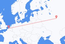 Fly fra Nizjnij Novgorod til Ostend