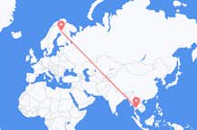 Flyrejser fra Bangkok til Rovaniemi