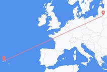 Flights from Kaunas, Lithuania to São Jorge Island, Portugal