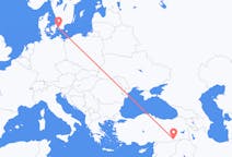 Flyreiser fra Malmö, Sverige til Mardin, Tyrkia