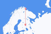 Vols depuis la ville de Joensuu vers la ville de Kirkenes