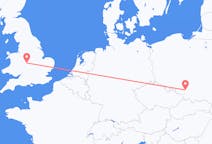 Flyrejser fra Birmingham til Katowice