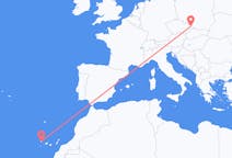 Flights from Santa Cruz de La Palma, Spain to Ostrava, Czechia