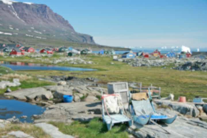Flug frá Kaupmannahöfn, Danmörku til Qeqertarsuaq, Grænlandi