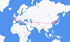 Flights from Ulsan, South Korea to Zaragoza, Spain