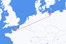 Flyreiser fra Deauville, til Szczecin