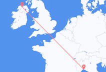 Flug frá Derry, Norður-Írlandi til Genúa, Ítalíu