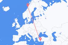 Flights from Sandnessjøen to Antalya