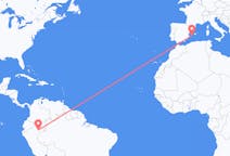 Flyg från Iquitos, Peru till Ibiza, Spanien