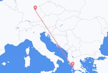 Flyreiser fra Nürnberg, Tyskland til Preveza, Hellas