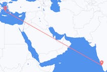 Flights from Kozhikode, India to Naxos, Greece