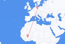 Flights from Bobo-Dioulasso, Burkina Faso to Leipzig, Germany