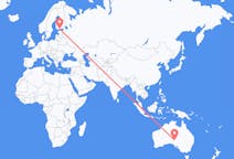 澳大利亚出发地 库伯佩地飞往澳大利亚目的地 赫尔辛基的航班