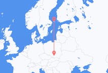 Flights from Mariehamn to Krakow