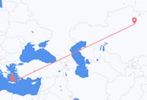 Flights from Nur-Sultan to Heraklion