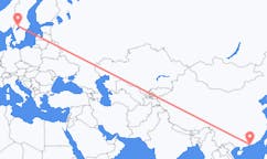 Flights from Hong Kong, Hong Kong to Karlstad, Sweden