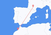 Flyreiser fra Rabat, Marokko til Toulouse, Frankrike