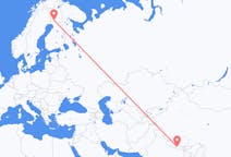 Flights from Kathmandu, Nepal to Rovaniemi, Finland
