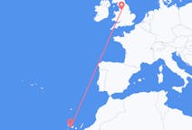 Flights from San Sebastián de La Gomera, Spain to Manchester, the United Kingdom