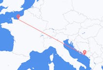 Flyg från Dubrovnik till Deauville
