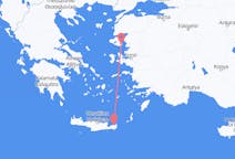 Flights from Sitia, Greece to Mytilene, Greece