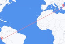 Flights from Lima, Peru to Bursa, Turkey