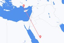 出发地 沙特阿拉伯出发地 麦地那目的地 土耳其加济帕萨的航班