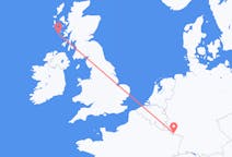 Flights from Tiree, the United Kingdom to Saarbrücken, Germany