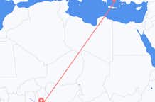 Flights from Cotonou to Santorini