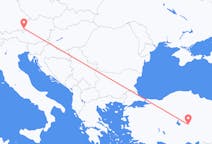 出发地 奥地利萨尔茨堡目的地 土耳其内夫谢希尔的航班