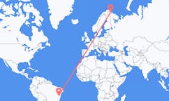 Flights from Vitória da Conquista, Brazil to Kirkenes, Norway