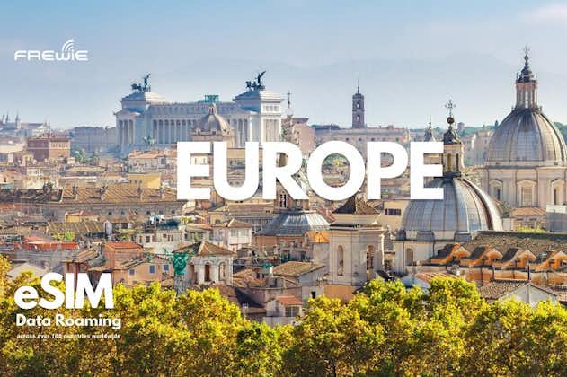 Europe Data eSIM : 0,5 Go par jour à 50 Go - 30 jours