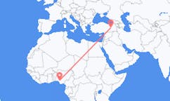 Flights from Benin City, Nigeria to Bingöl, Turkey