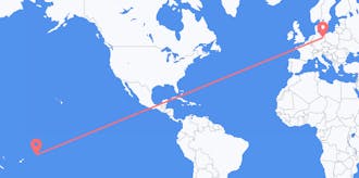 Flights from Samoa to Germany