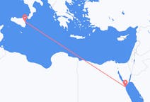 Flug frá Hurghada, Egyptalandi til Catania, Ítalíu