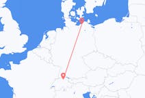 Flights from Rostock to Zurich