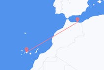 Flyrejser fra Nador, Marokko til Tenerife, Spanien