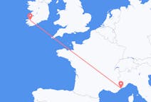 出发地 爱尔兰从 基洛格林目的地 法国尼斯的航班