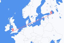 出发地 俄罗斯圣彼得堡前往威尔士的加迪夫的航班