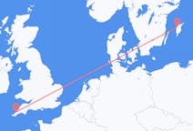 Flights from Visby, Sweden to Newquay, the United Kingdom