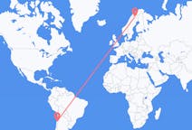 Flights from Copiapó, Chile to Kiruna, Sweden